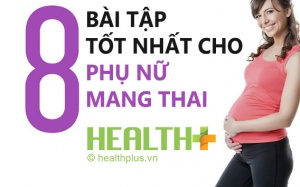 8 bài tập hoàn hảo cho mọi bà bầu