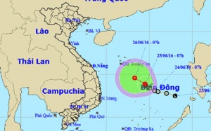 Áp thấp nhiệt đới mạnh lên và ảnh hưởng tới Bắc Bộ