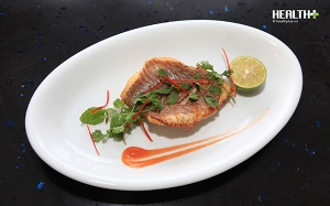 Ngon cơm với cá diêu hồng áp chảo