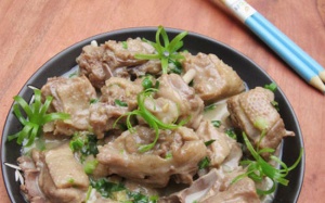 Bữa chiều ngon nghẻ với Vịt om nước cốt dừa