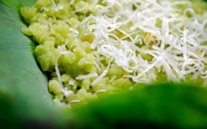 Bí quyết nấu xôi cốm thơm ngon đậm vị thu