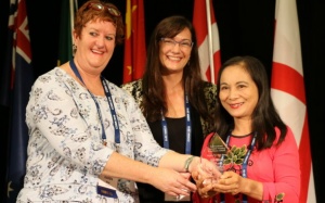 Nữ hộ sinh VN giành Giải thưởng Cán bộ hộ sinh xuất sắc Quốc tế 