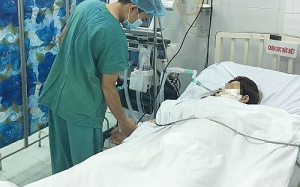 Sản phụ nguy kịch do tai biến hiếm gặp