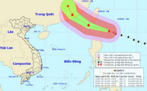 Bão số 4 vừa tan, xuất hiện siêu bão giật trên cấp 17
