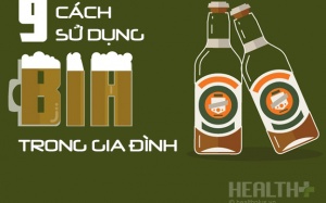 Tận dụng bia thừa để làm đẹp và hơn thế nữa