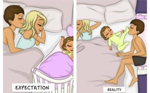 Bộ ảnh những sự thật đáng yêu khi lần đầu bạn được làm cha mẹ