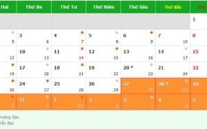 Tết Nguyên đán 2017, người lao động được nghỉ nhiều hơn Tết 2016