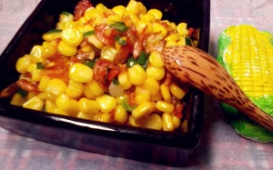 Ngô xào tôm khô – lép bép vui tai, ai cũng thích