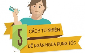 5 cách chống rụng tóc tự nhiên cho cả nam và nữ
