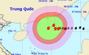 Bão số 6 di chuyển phức tạp, dễ 'tấn công' miền Bắc Việt Nam
