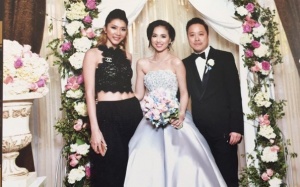 Victor Vũ, Đinh Ngọc Diệp tổ chức đám cưới ở Mỹ