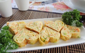 Giúp chàng vào bếp với món Trứng tráng hình trái tim đơn giản và ý nghĩa 