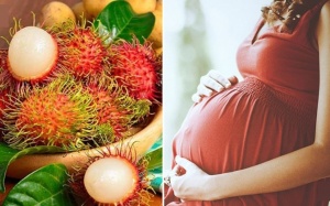 Bà bầu ăn chôm chôm được không?