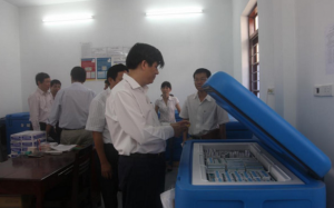 Hỗ trợ hệ thống dây chuyền lạnh cho tiêm chủng