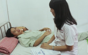 Cứu sống bệnh nhân xuất huyết não nguy kịch sau tai nạn giao thông