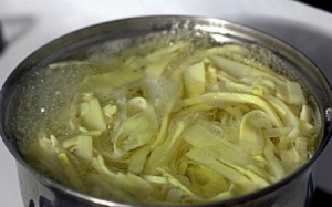 Những cách loại bỏ chất độc trong măng