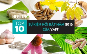 10 sự kiện nổi bật năm 2016 của Hiệp hội Thực phẩm chức năng Việt Nam