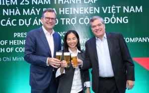 Công ty TNHH Nhà máy bia Heineken Việt Nam kỷ niệm 25 năm thành lập