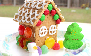 Làm ngôi nhà bánh gừng cho Giáng sinh tưng bừng