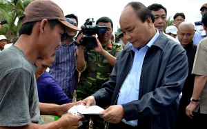 Thủ tướng: thiệt hại do lũ ở Bình Định là rất nặng