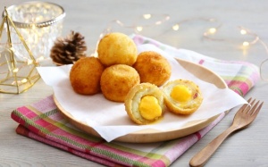 Khoai tây bọc phô mai chiên giòn