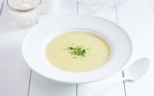 Súp kem khoai tây cho bữa sáng nhẹ nhàng