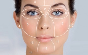 Vị trí mụn trên mặt nói lên điều gì về sức khỏe?