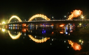 Cầu rồng Đà Nẵng sẽ phun lửa liên tục 4 đêm dịp Tết