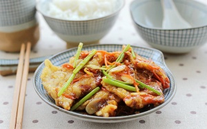 Thịt thăn chiên rim xì dầu