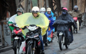 Không khí lạnh tràn về, cuối tuần miền Bắc mưa rét