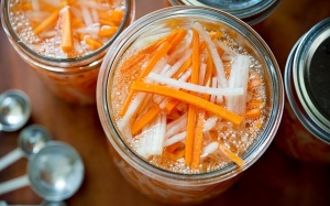 Đổi vị dưa góp với củ cải và cà rốt