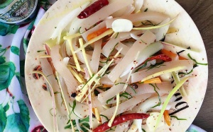 Lạ miệng với món bì heo ngâm chua ngọt