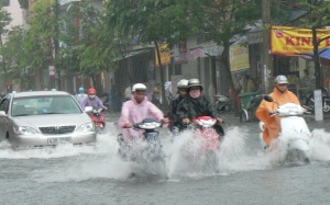 Miền Trung có mưa to trước Tết