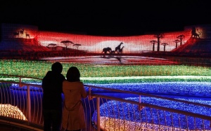 Nhật Bản: Lễ hội ánh sáng mùa đông rực rỡ với 8 triệu bóng đèn LED