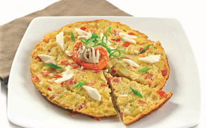 Độc và lạ: Trứng chiên tôm mực cho bữa tối hao cơm