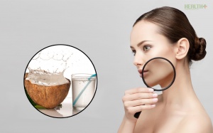 Cách làm đẹp da bất ngờ từ nước dừa