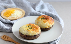 Bánh nấm nhồi khoai tây