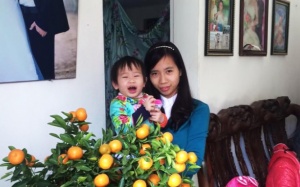 Mẹ mừng nhất là con hết táo lại ăn ngon!