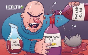 Đề xuất đổi màu cồn công nghiệp để ngăn ngừa ngộ độc rượu?