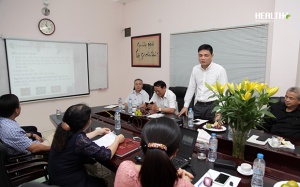 Đoàn cán bộ Bộ Y tế thăm Hiệp hội Thực phẩm chức năng Việt Nam và Viện Thực phẩm chức năng