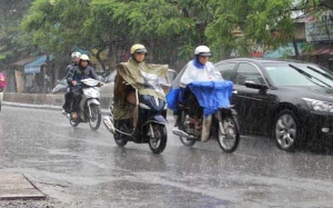 Chiều tối mai Bắc Bộ có mưa rào do không khí lạnh tăng cường