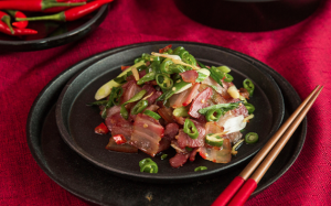 Thịt xông khói rang ớt gừng kiểu Tứ Xuyên ngon miễn chê