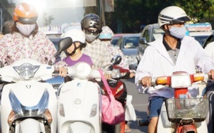 Miền Bắc nắng nóng, nhiệt độ tăng nhanh