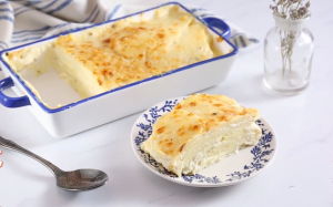 Cuối tuần làm bánh khoai tây phô mai nướng kiểu Pháp