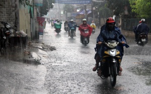 Mưa tăng đầu mùa, giảm cuối mùa