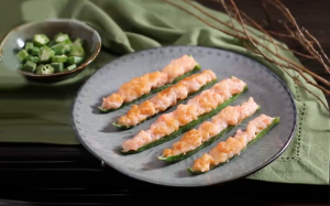 Món ngon đầu tuần: Đậu bắp nhồi tôm chiên