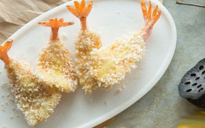 Ẩm thực Nhật Bản: Tôm tẩm bột chiên xù