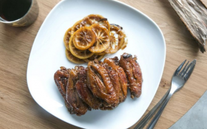 Cánh gà om coca và chanh đổi vị cho cả nhà