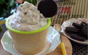 Cách làm kem oreo ngon mê ly