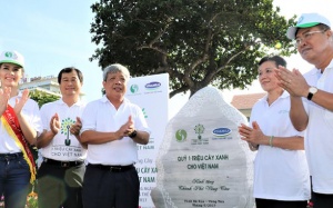 Vinamilk trồng hơn 11 vạn cây xanh cứu rừng ven biển Bà Rịa - Vũng Tàu